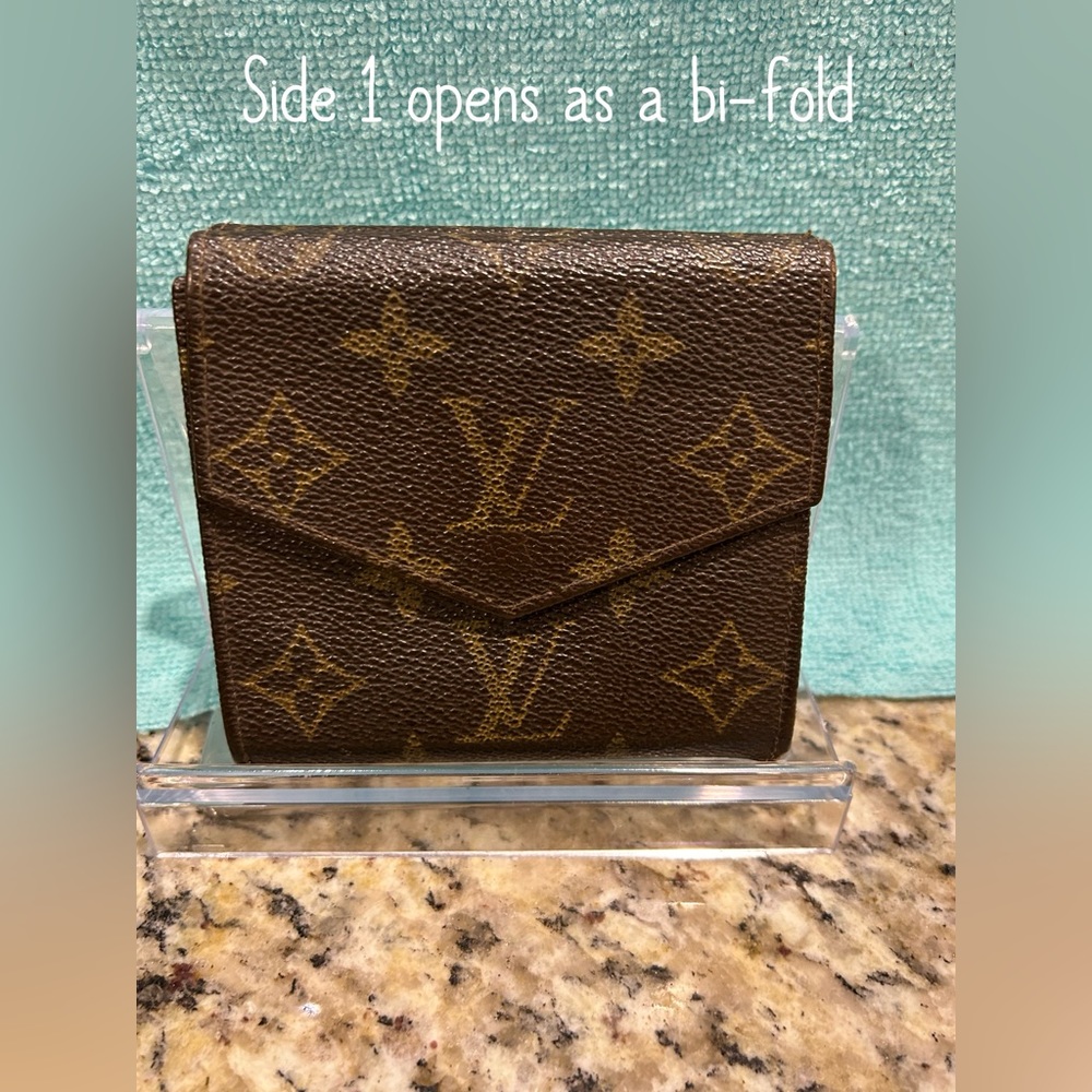 Louis Vuitton Elise Bifold Wallet 874 AN